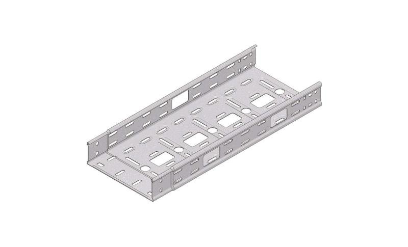 Cable tray machine interl. end