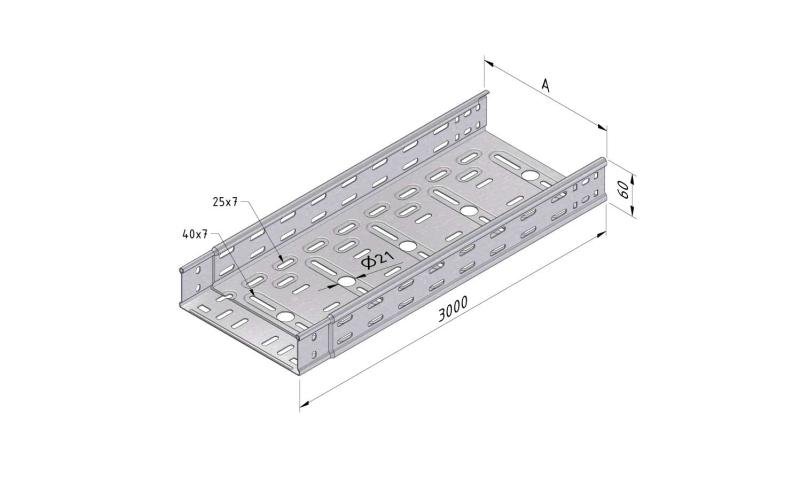 Cable Tray Interlocking ends