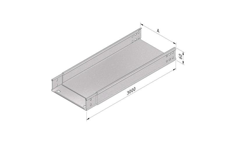 Cable Tray not perforated