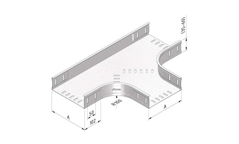 Kabelrinne T-Stück