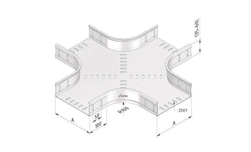 Cable Tray X-piece