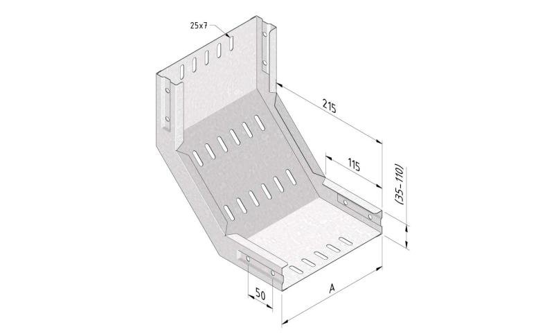 Cable Tray Rising Bend