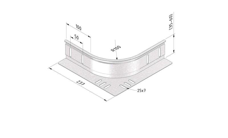 Cable Tray Universal Branch