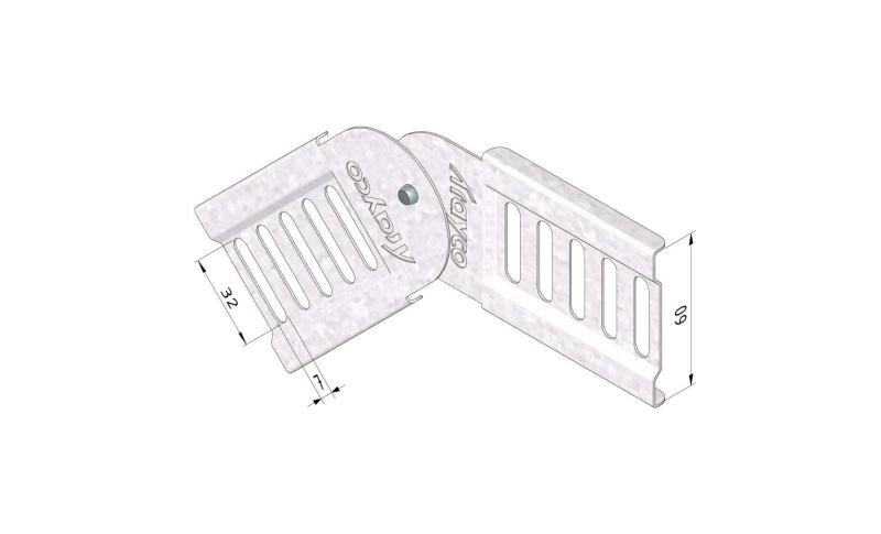 Cable Tray Vertical Hinge