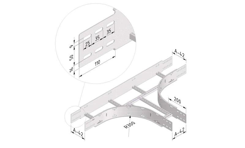 Pièce en T CLF110