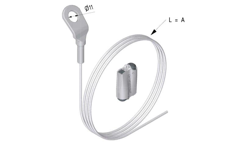 Wire Mounting Hole 45°