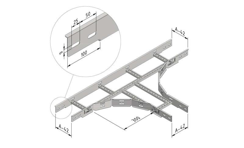 Pièce en T CLFI60