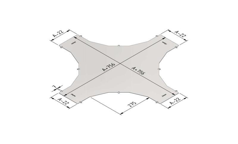 Deckel X-Stück