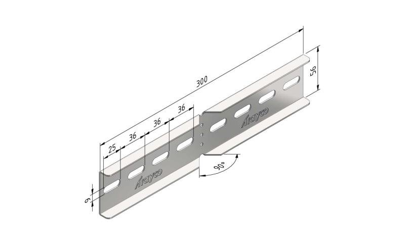 Horizontale scharnier CLFI60